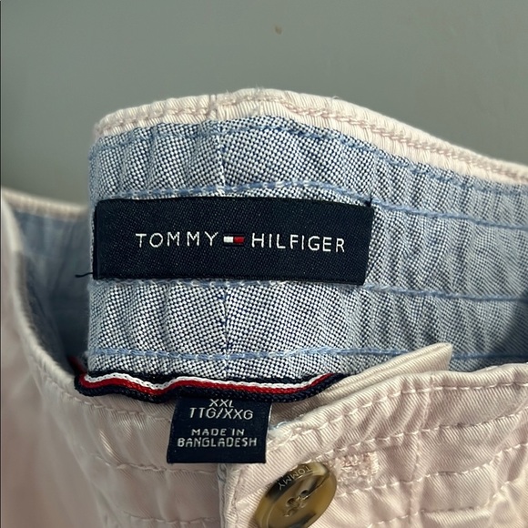 Tommy Hilfiger Pink Flat Front Shorts - Picture 2 of 4